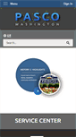 Mobile Screenshot of pasco-wa.gov
