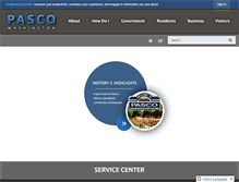 Tablet Screenshot of pasco-wa.gov